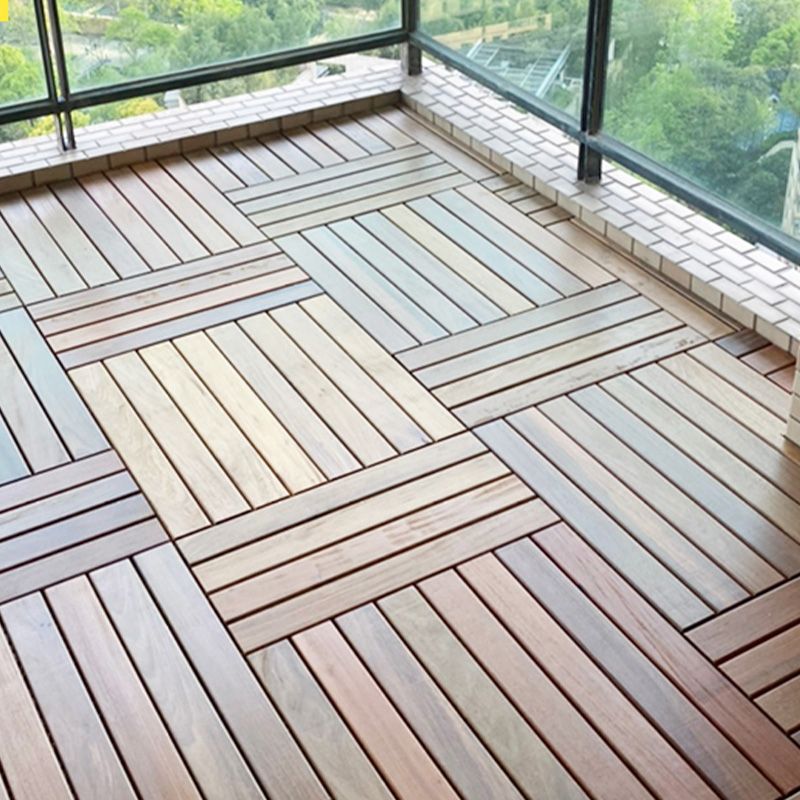 Classical Outdoor Patio Interlocking Composite Outdoor Flooring Flooring Tile