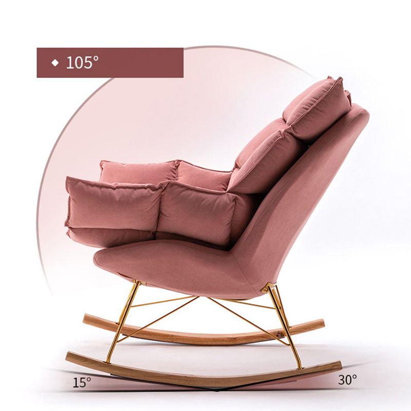 Light Luxury Modern Home Lazy Sofa Chair Leisure Chaise Rocking Chair