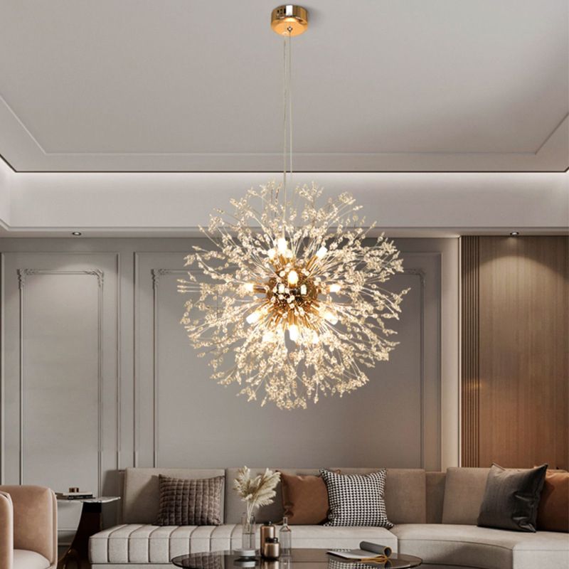 Contemporary Chandelier Simplicity Hanging Lighting Fixture for Living Room