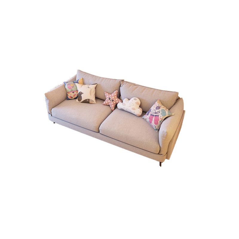 Contemporary Cushions Standard Square Arm Living Room Settee