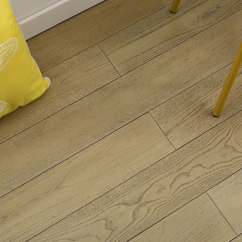 Contemporary Wood Tile Smooth Rectangle Teak Wood for Living Room