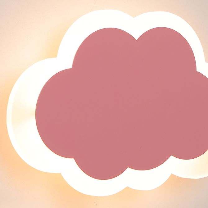 Cloud Sconce Light Fixture Nordic-Style LED Metal Wall Mounted Light Fixture