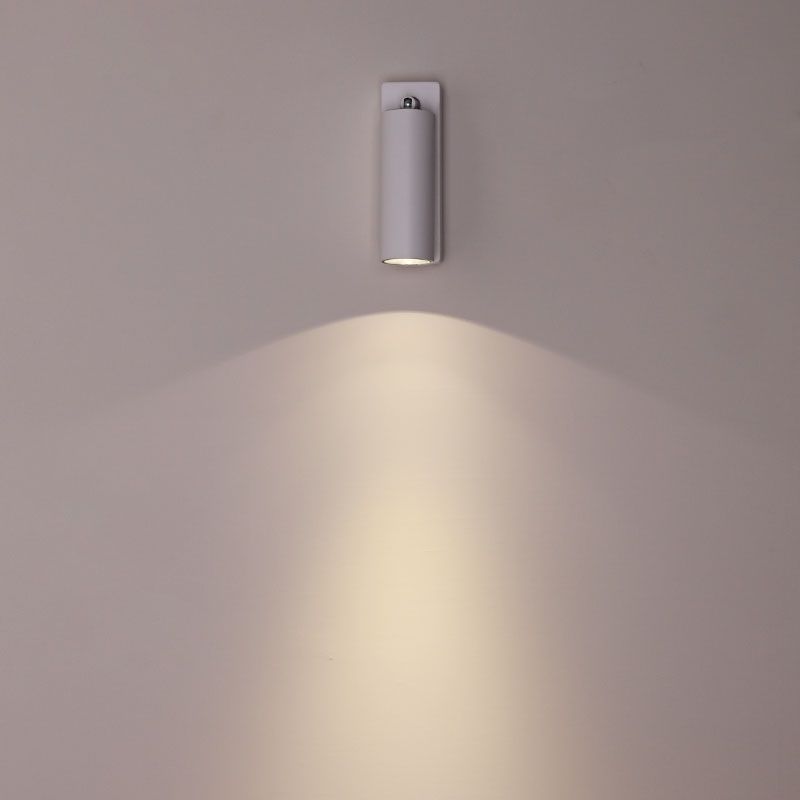 Modern Metal Reading Wall Lighting 1-Light Circle Sconce Light for Bedroom