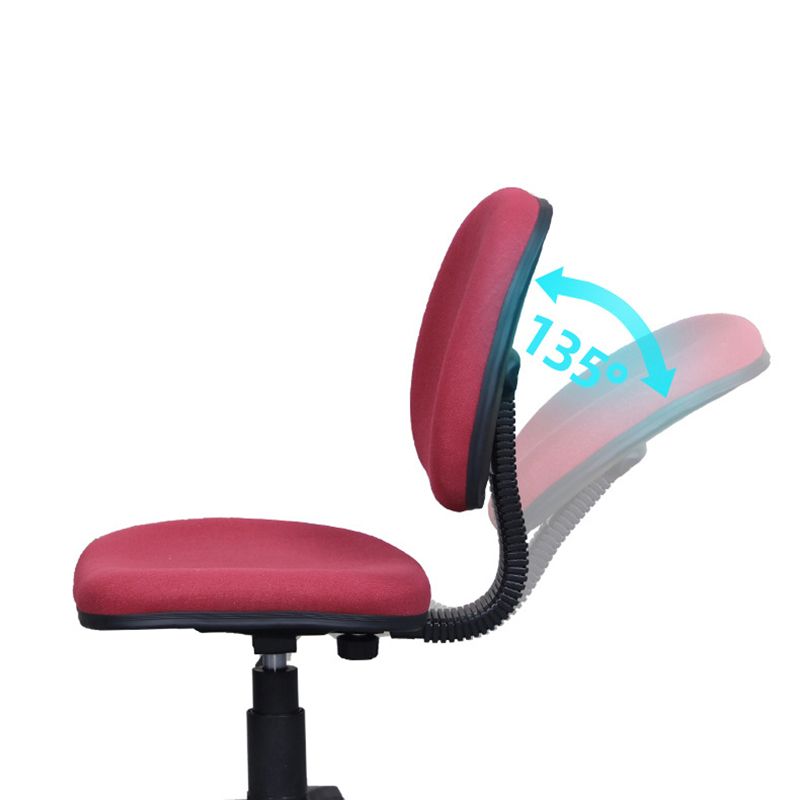 Ergonomic Mesh Desk Chair Contemporary Style Armless Office Chair