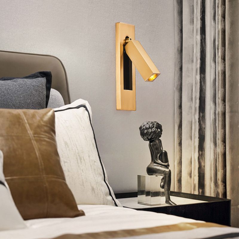 Modern Simplicity LED Wall Lamp Metal Reading Wall Light for Bedroom