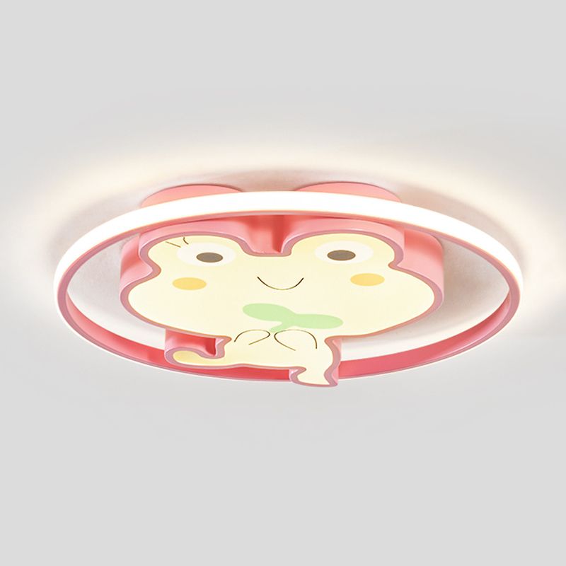 Unique Shape Ceiling Fixtures Kids Style Metal Ceiling Mounted Lights