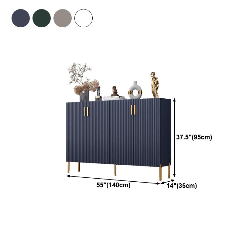 38-inch Height Kitchen Server Light Luxury Buffet Server for Living Room