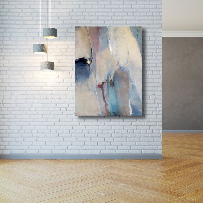 Abstract Wall Decor Contemporary Art Textured Bedroom Canvas Print, Multiple Sizes