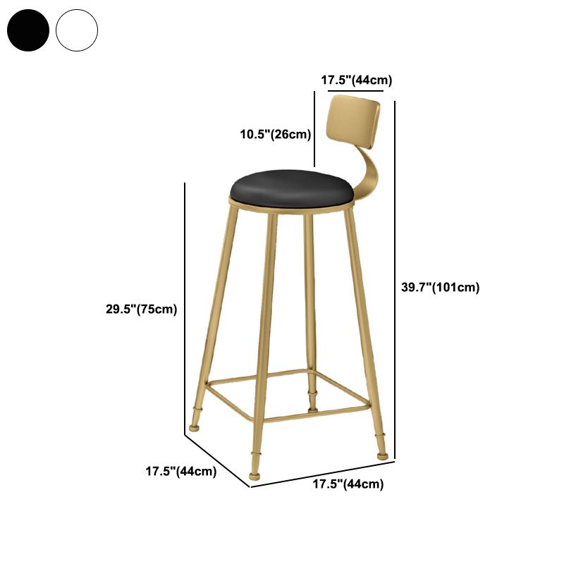 1/2/3 Pieces Glam Iron Bar Table Set Faux Marble Top Bistro Set with Pedestal