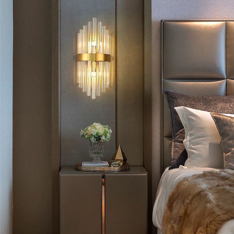 Modern Style Crystal Wall Light Sconce Creative Wall Light Fixture for Bedroom