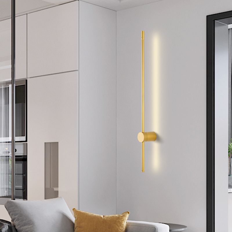 Moderner Stil Metallic Linear Wall Light kreative Beleuchtung für Wohnzimmer Wohnzimmer