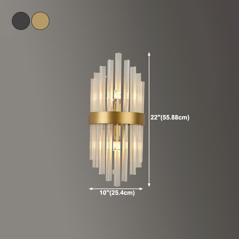 Modern Style Crystal Wall Light Sconce Creative Wall Light Fixture for Bedroom