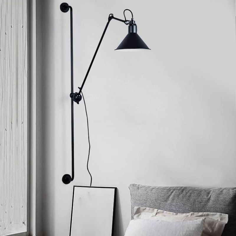 Modern Armed Wall Lamps Metal Wall Light Fixtures for Living Room