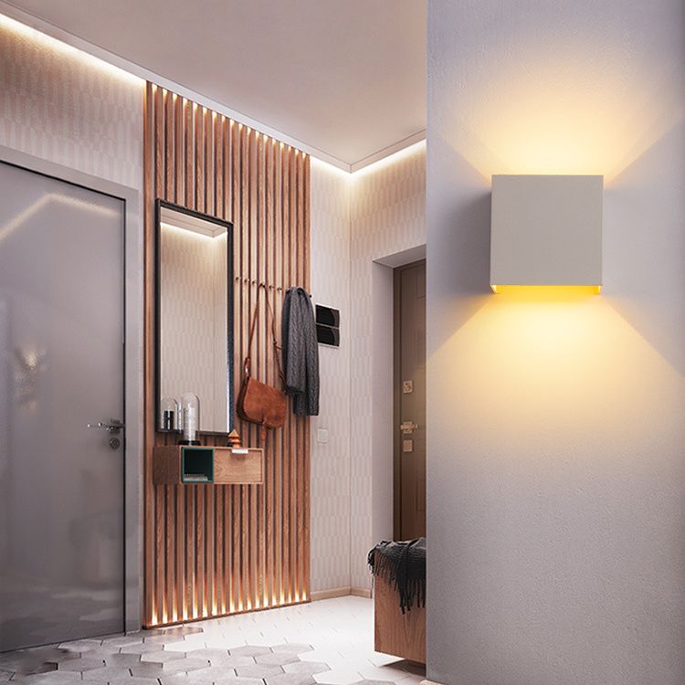 Lumières murales en aluminium à 2 lumière