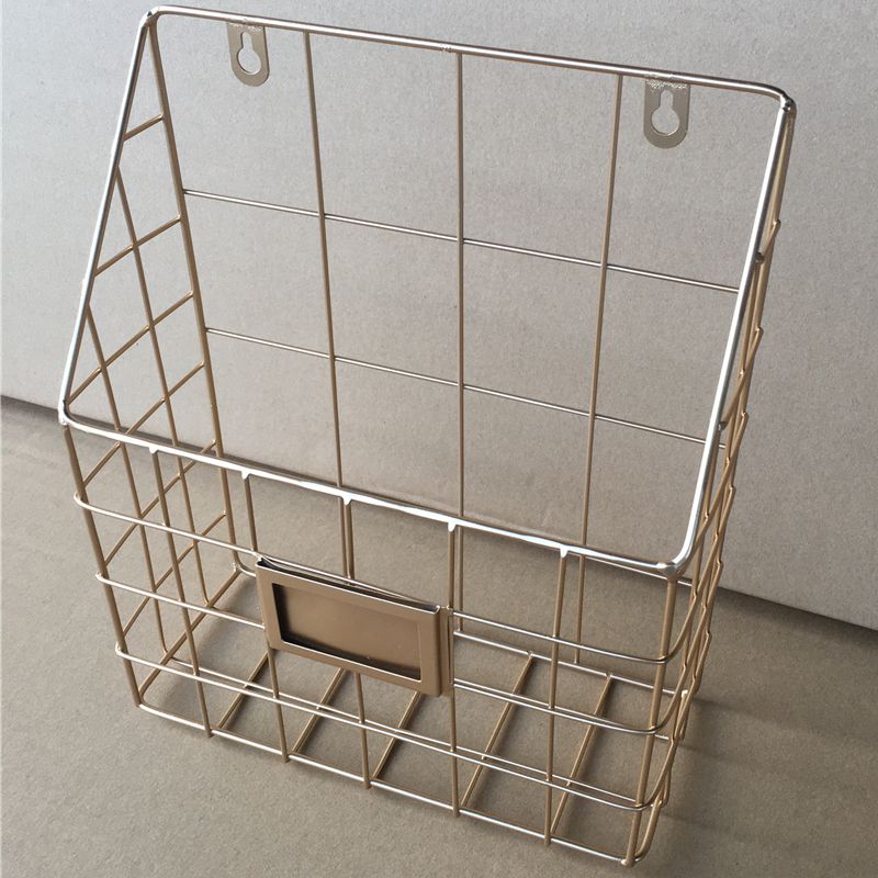 Wall Mounted Bookshelf Contemporary Style Bookcase for Home Study Room