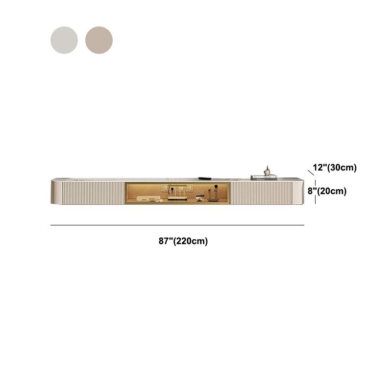 Slate TV Cabinet Gorgeous Style Simple Home Wall Mounted TV Media Console