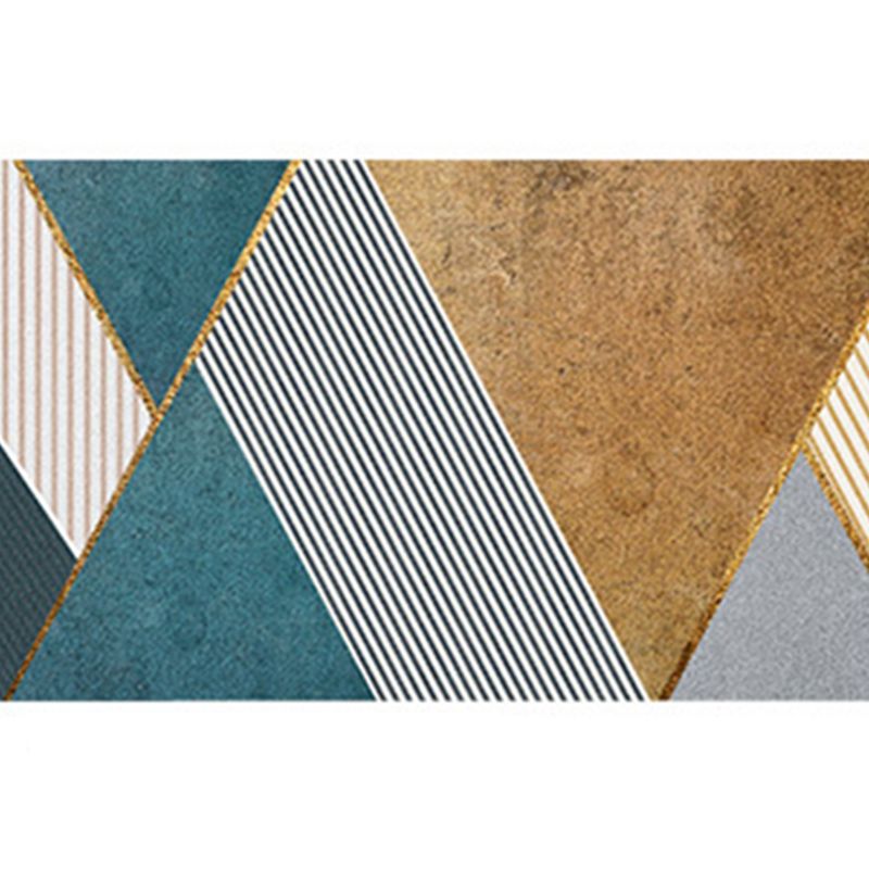 Comfort Graphic Printed Area Rug Modern Aesthetic Adult Carpet Polyester Stain Resistant Carpet for Home Decor