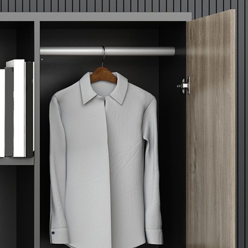 Storage Contemporary File Cabinet Engineered Wood Vertical Filing Cabinet