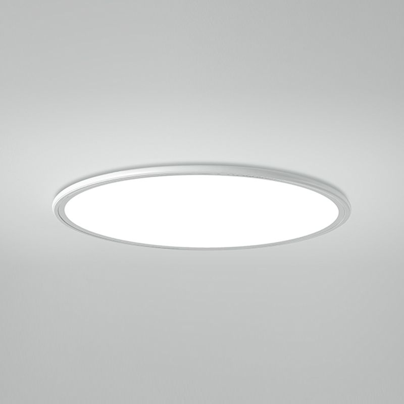 Ronde metalen LED-plafondlamp moderne stijl inbouwlamp voor eetkamer
