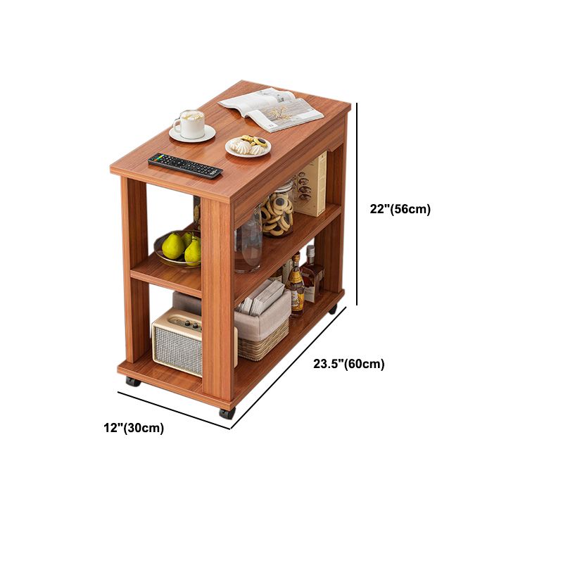 Wooden Bookcase Modern Minimalist Home Living Room Study Bookshelf