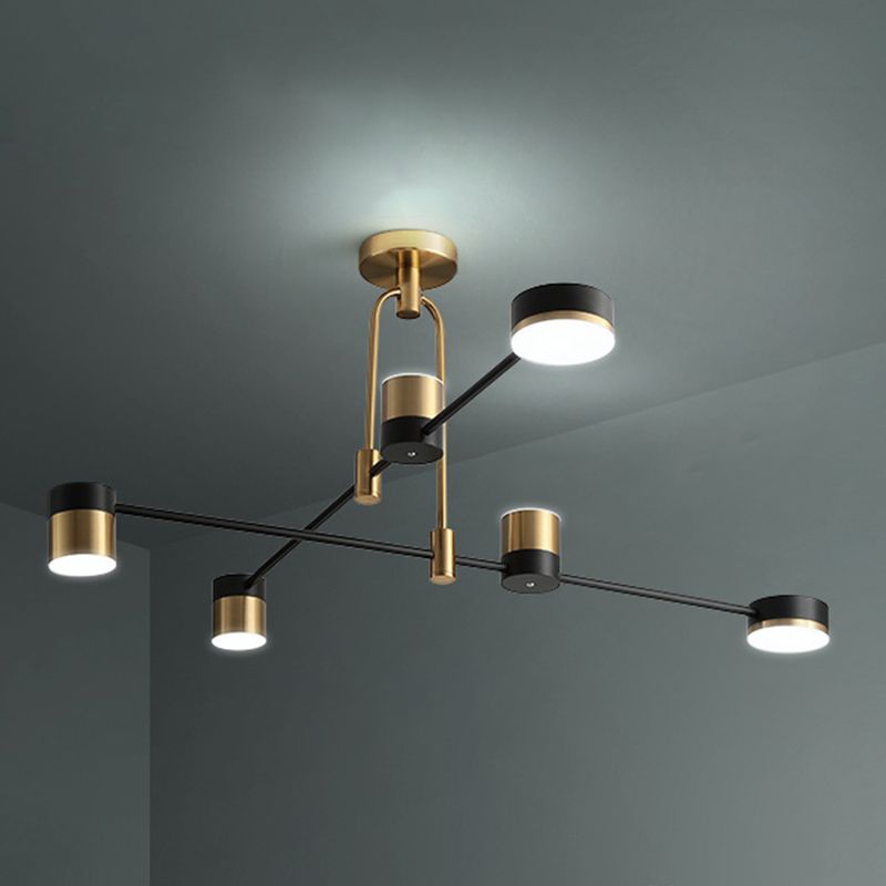 Lampada il lampadario Sputnik Light Segnalizzazione moderna Simplicità Acrilico Acrilico Illuminazione per il ristorante