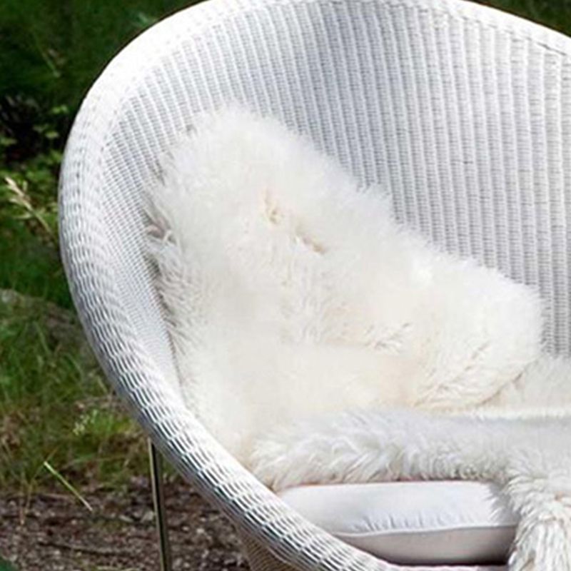 41.34"L x 33.86"W x 36.61"H Contemporary Woven Back Papasan Chair