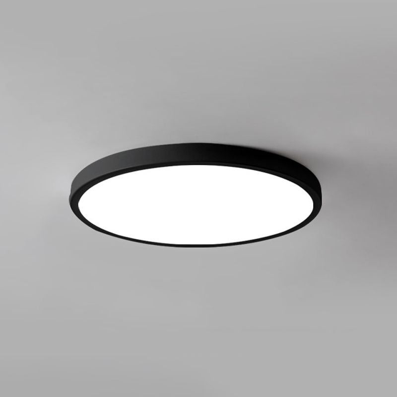 Ronde vorm LED-plafondlamp Modern acryl 1-lichts inbouw voor gangpad
