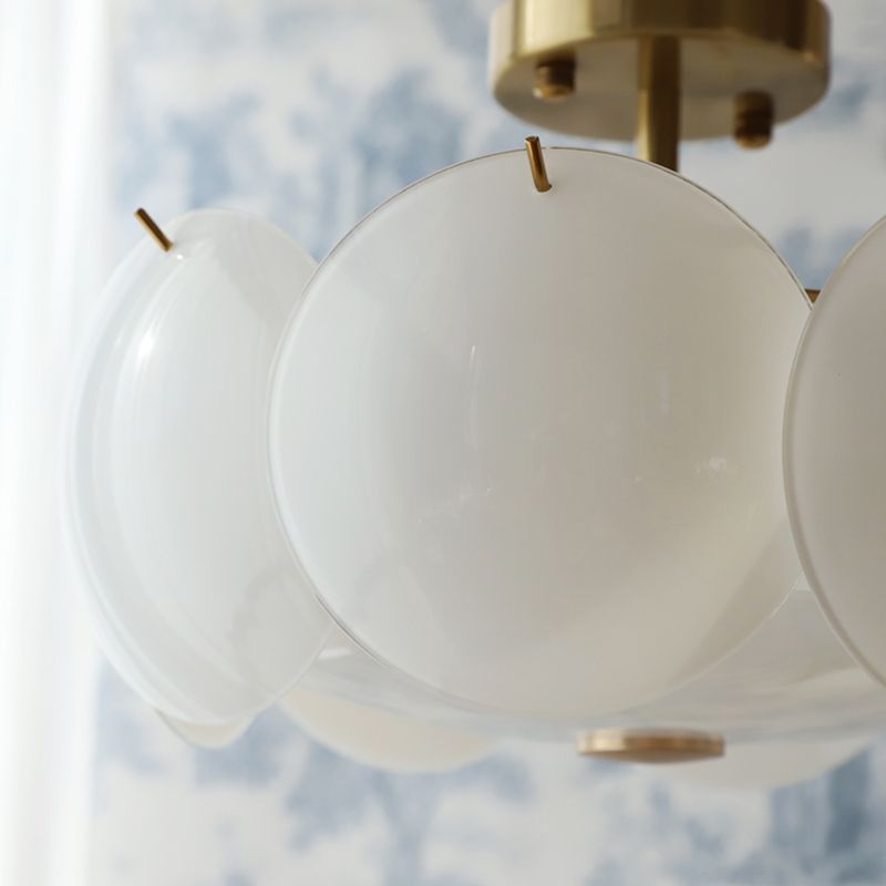 Plafonnier en forme d'anneau, Style créatif moderne, montage encastré en fer pour salle à manger