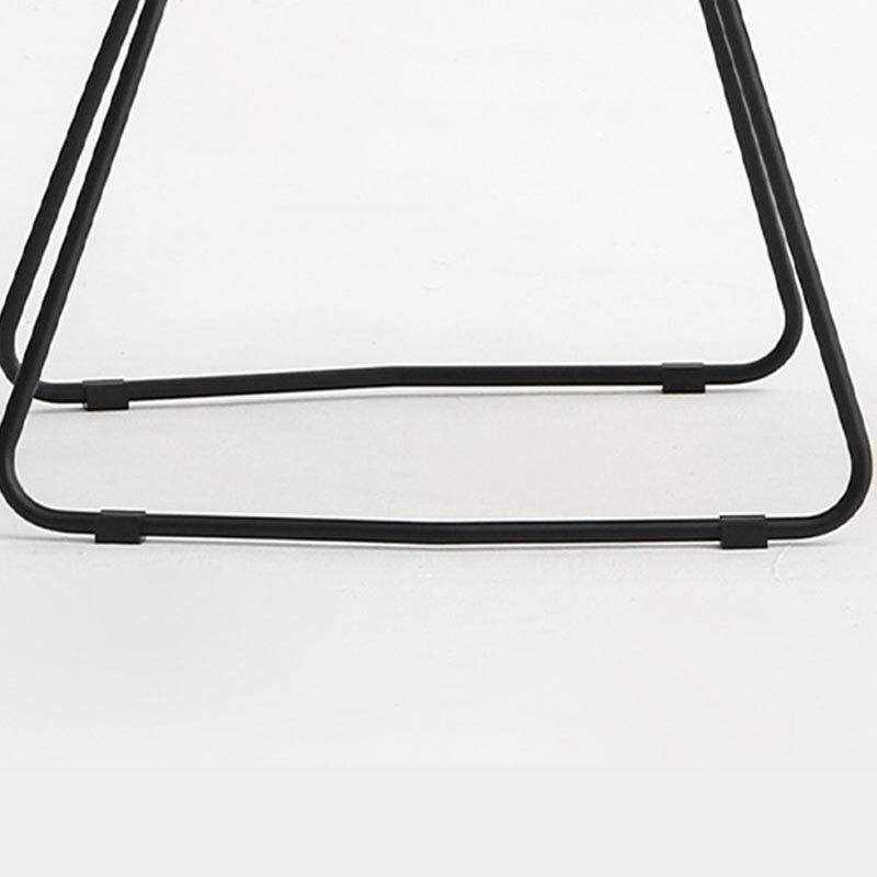 Rattan Dining Arm Chair Contemporary Dining Chair with Black Base