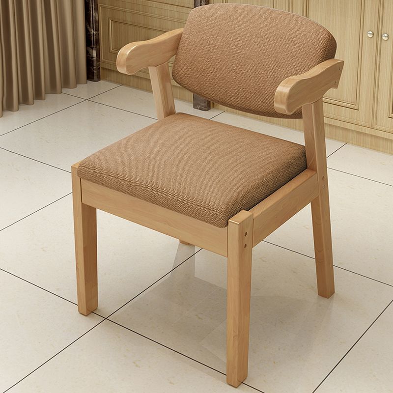 Wood Side Dining Chairs Modern Style Indoor-Outdoor Side Chair