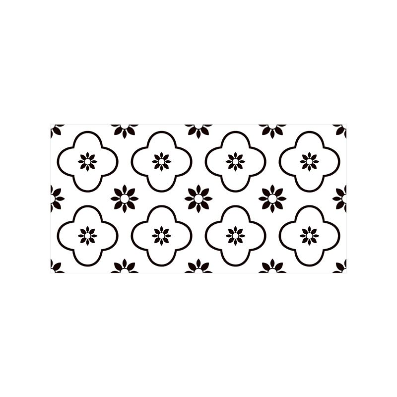 Rectangular Water-resistant Tile PVC Singular Peel & Stick Tile for Backsplash Wall