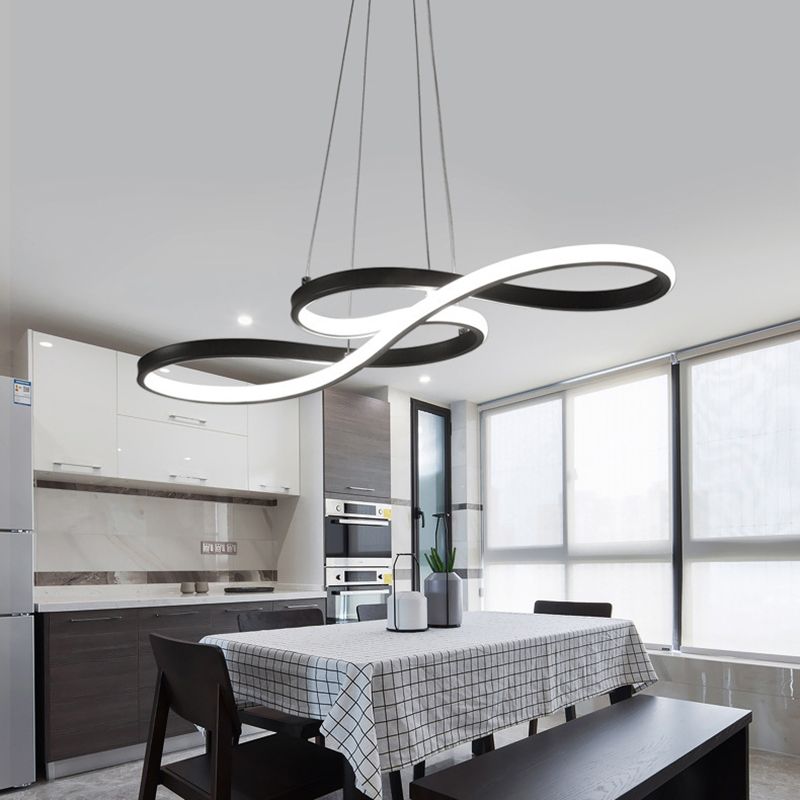Metal Ceiling Hung Fixtures Contemporary Pendant Lighting for Dining Room