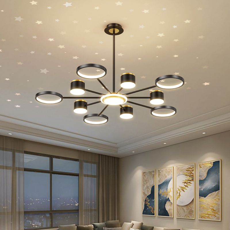 Luz de lujo moderno de estilo led de led de estilo LED Luz para sala de estar