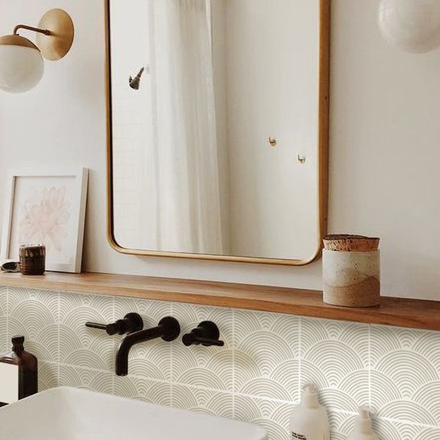 Modern Mosaic Tile Peel and Stick Tile Pvc Kitchen Backsplash Peel and Stick Wall Tile