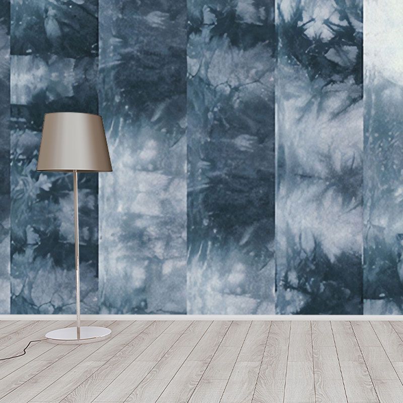 Illustration Watercolors of Stripe Mural Extra Large Wall Covering for Living Room, Made to Measure