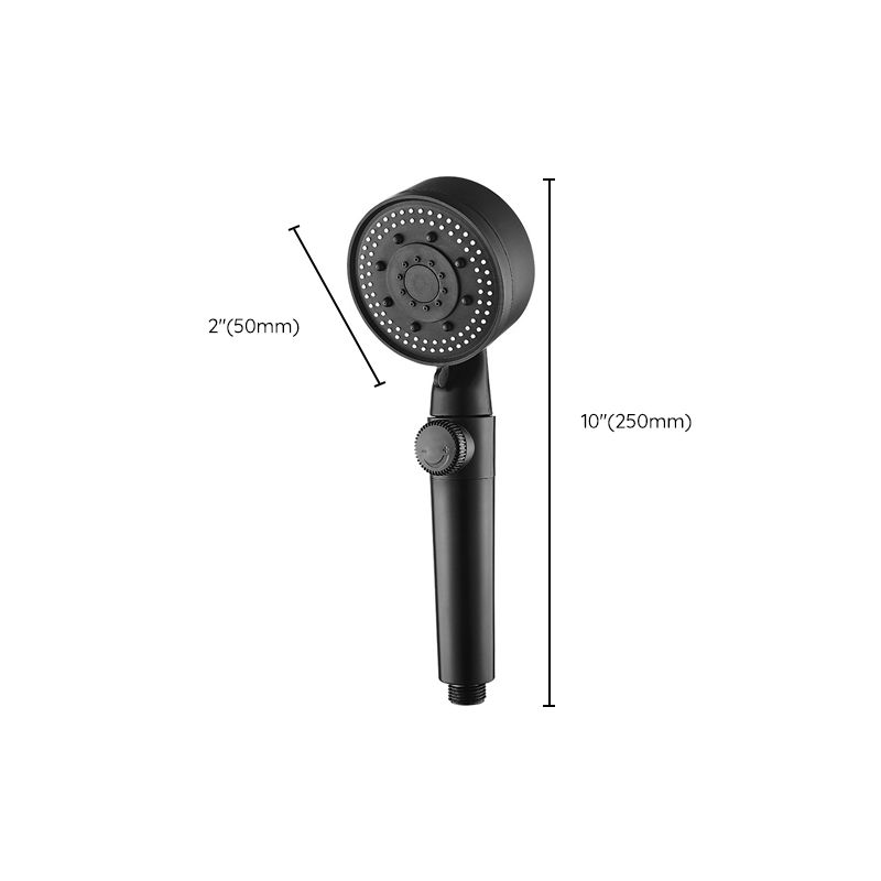 Modern Shower Head Plastic Wall-mounted Shower Head with Adjustable Spray Pattern
