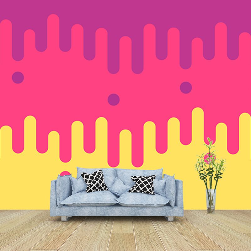 Illustration Environment Friendly Mural Wallpaper Geometry Bedroom Wall Mural