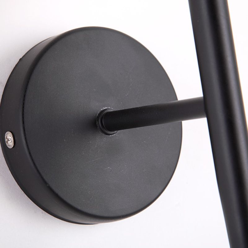 Industrial Style Ball Shape Wall Sconce Glass 1 Light Sconces for Hallway