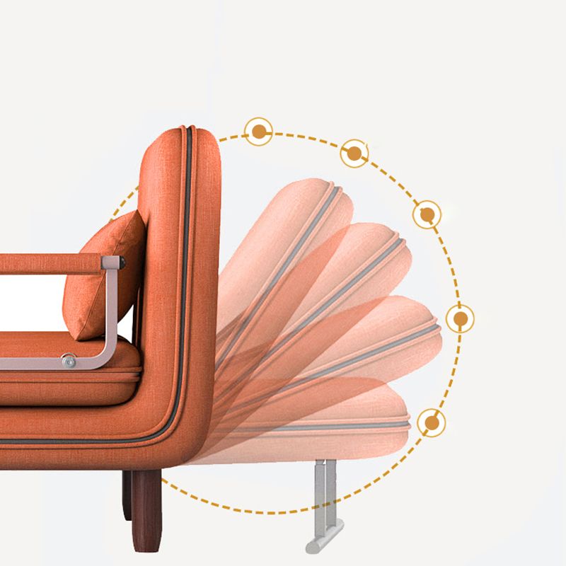 Contemporary Foldable Futon Sleeper Metal Futon Sleeper Sofa Bed