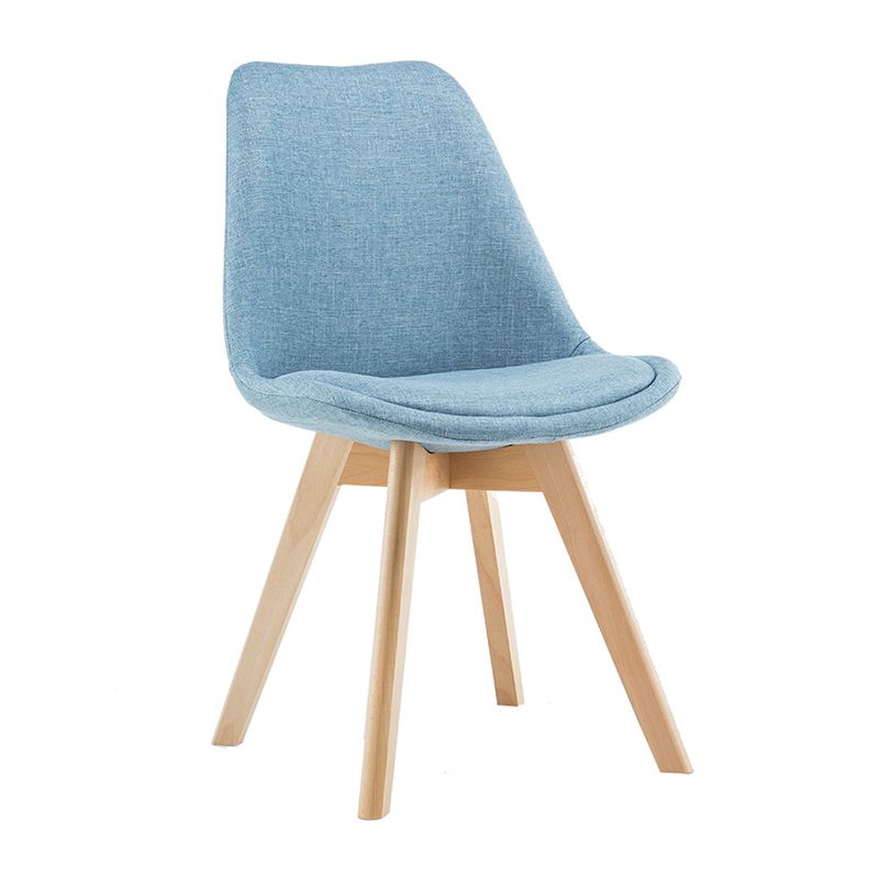 Sedia da sala da pranzo parsons tappezzeria scandinava