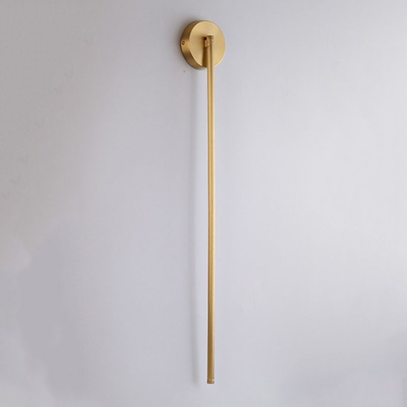 Modern Linear Wall Lighting Fixtures Metal 1-Light Wall Sconce Lighting for Living Room