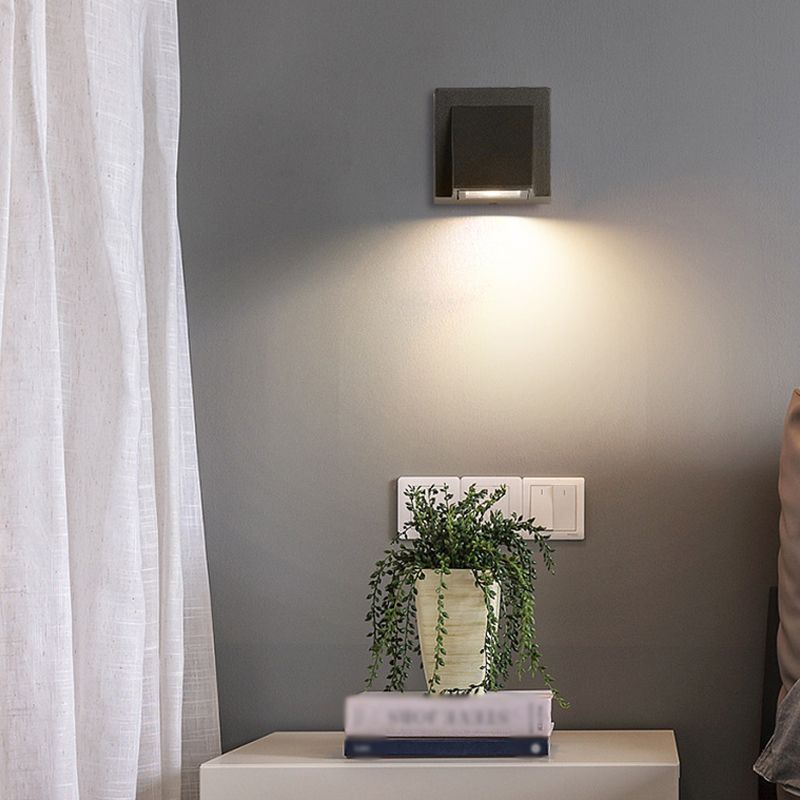 Multi -Lichter Geometrische Wandmontage moderner Metallwandscheibe in Schwarz