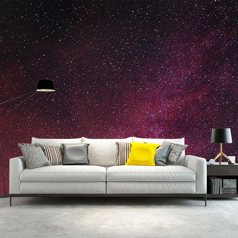 Washable Photography Mural Wallpaper Beautiful Galaxy Indoor Wall Mural