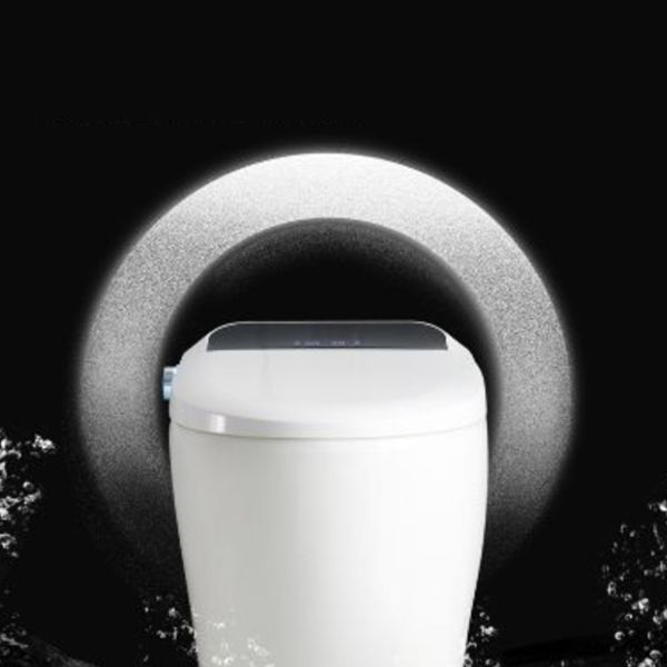 Modern One Piece Toilet Seat Included Floor Mounted Toilet Bowl for Washroom