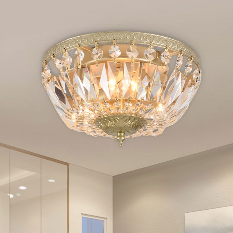 Crystal Strands Shade inbouwlamp Inbouwlamp met metalen afwerking
