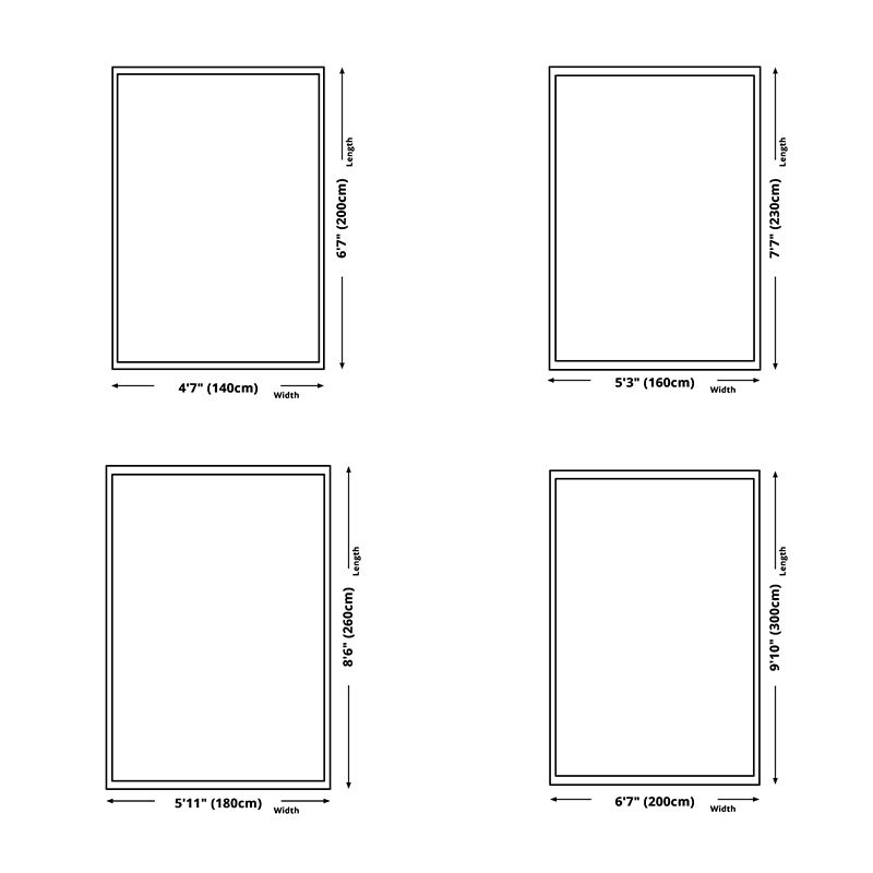 Natuurlijk geometrisch patroon tapijt polyester tapijtkleurige resistent binnen vloerkleed voor woningdecoratie