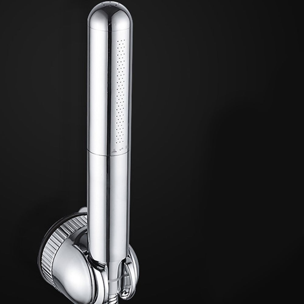 Simple Handheld Shower Head Square 304 Stainless Steel Shower Head