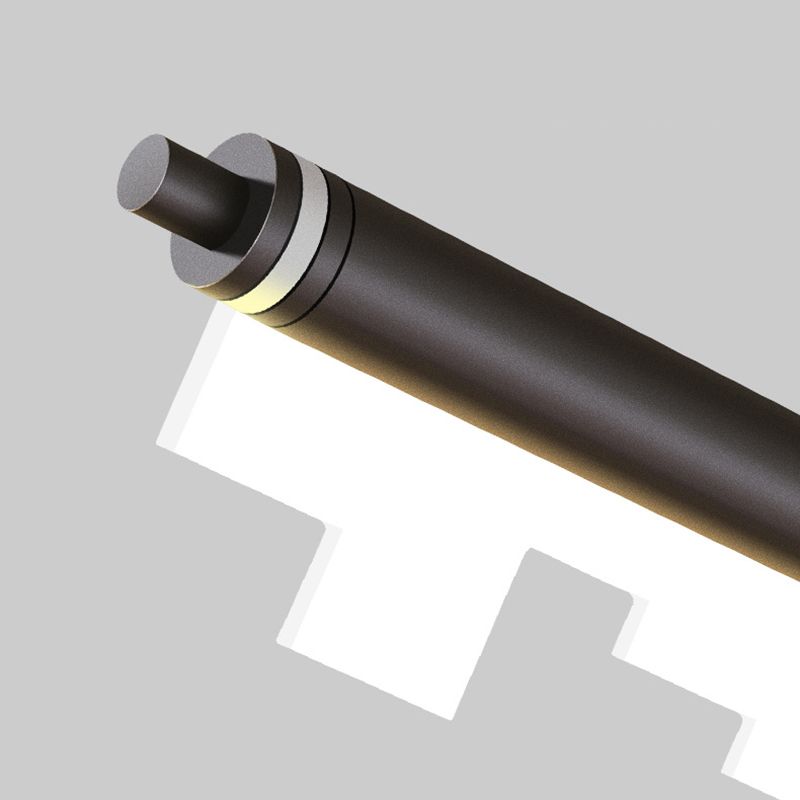 LED -Anhänger Leuchte lineare Form hängende Lampe mit Acrylschatten für Esszimmer