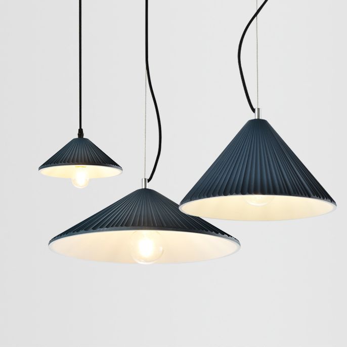 1 Light Umbrella Hanging Pendant Lights Nordic Style Resin Pendant for Restaurant