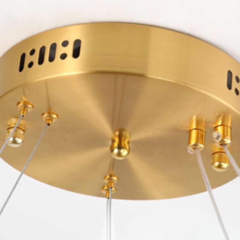 Charakteristische moderne einfache Style LED -Anhänger Kronleuchter Licht für Wohnzimmer Esszimmer Schlafzimmer